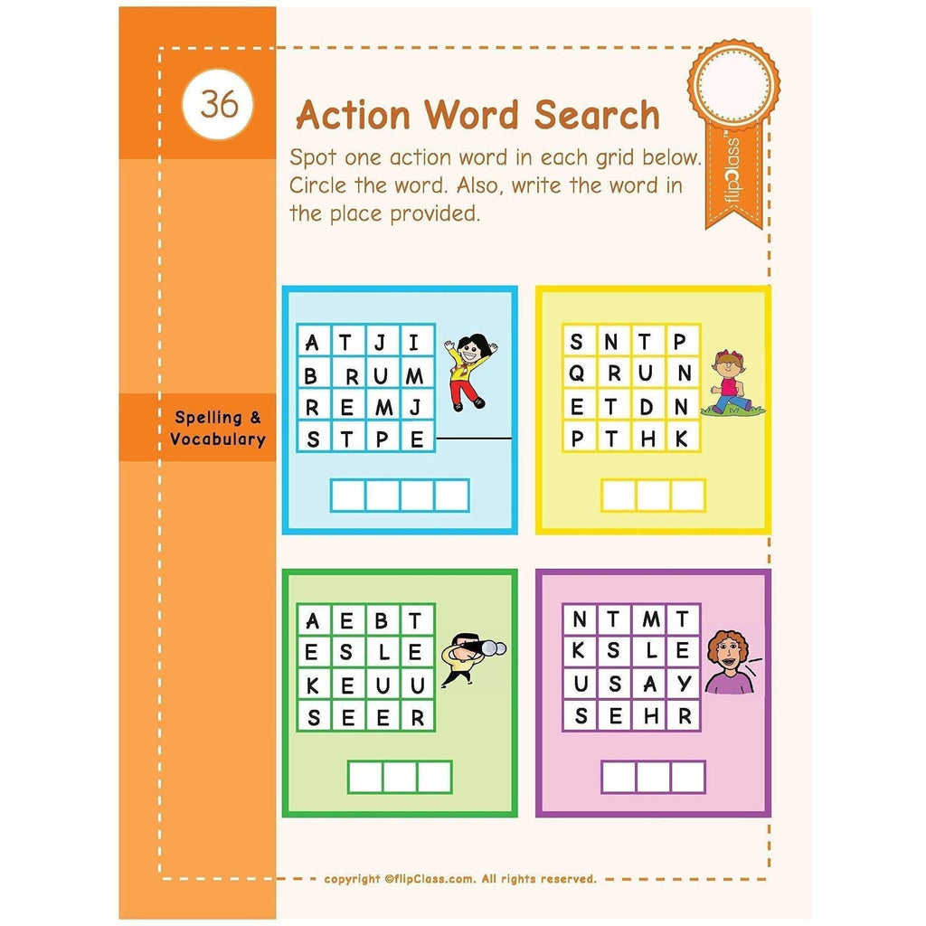 Genius Kids Worksheets for Lkg - Set of 8 Workbooks for LKG, KG-1 | Grocsy