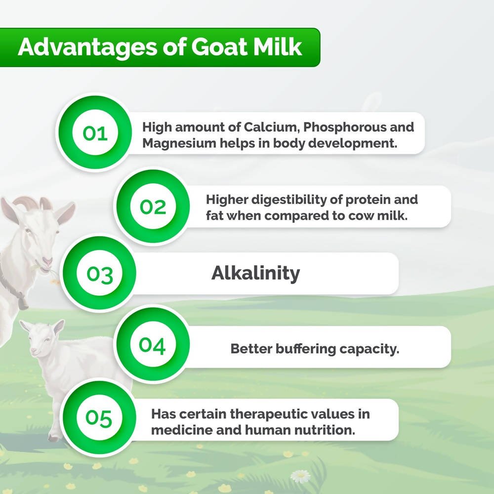 Aadvik Goat Milk Powder (200 Gm) | Grocsy