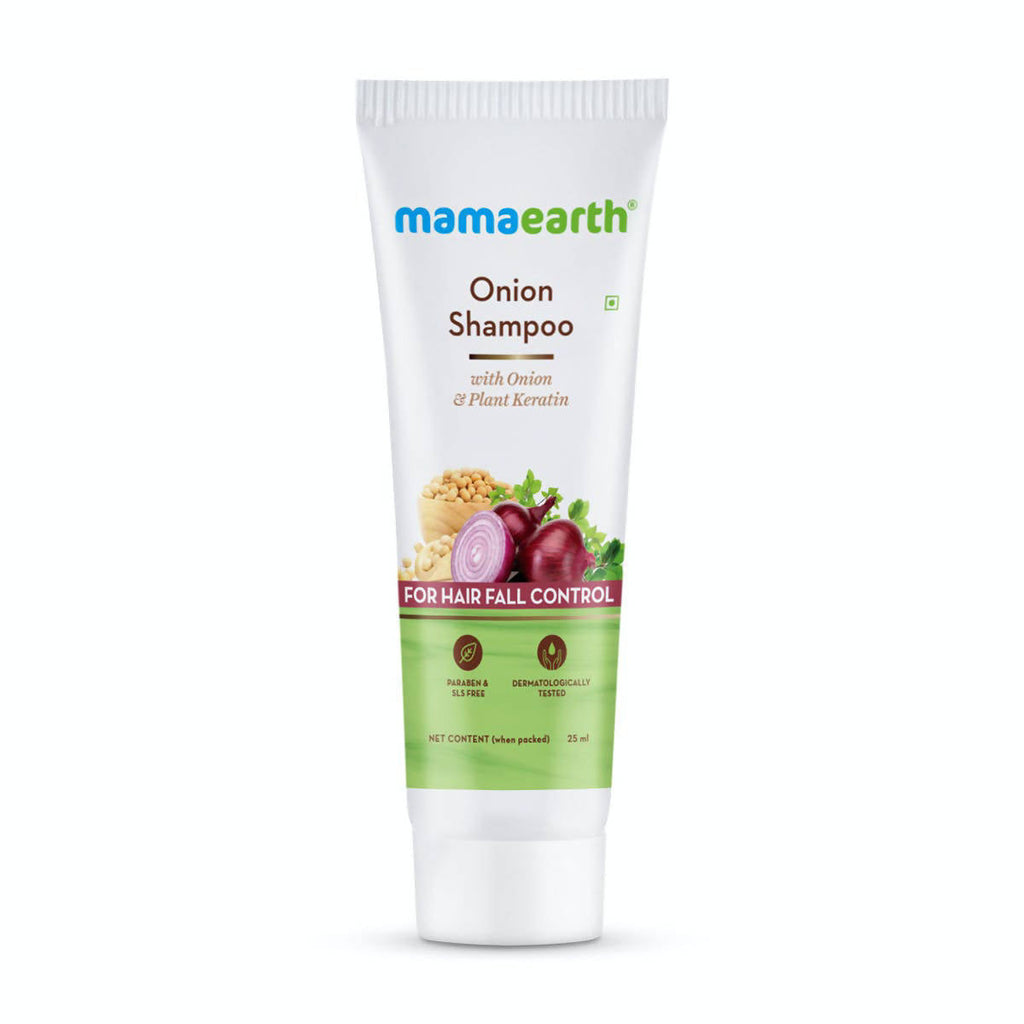 Mamaearth Onion Shampoo For Hair Fall Care | Grocsy