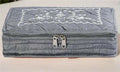 Asmaani 7 Pocket Grey Embroidery Jewellery Kit | Grocsy