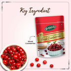 Happilo Premium Californian Sliced Dried Cranberries | Grocsy