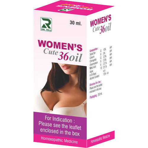 Dr. Raj Homeopathy Womens Cute 36 Oil | Grocsy