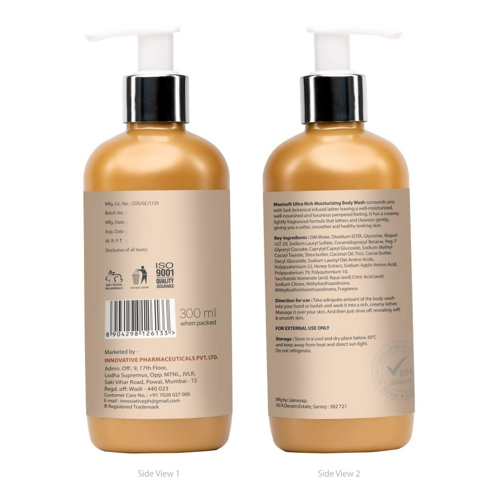 Maxisoft Ultra Rich Moisturizing Body Wash | Grocsy