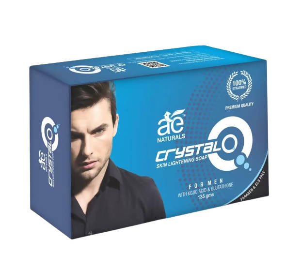 Ae Naturals Crystal Q Skin Lightening Soap For Men | Grocsy