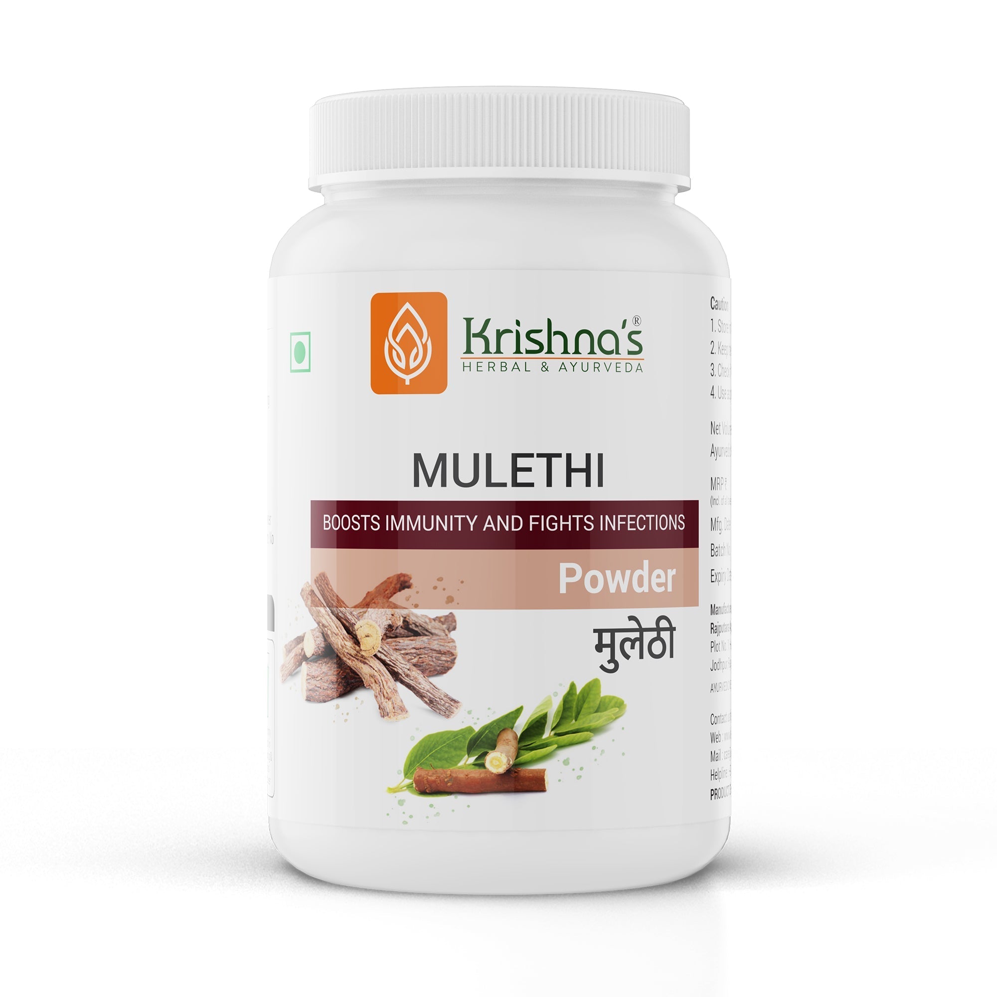 Krishna'S Herbal & Ayurveda Mulethi Powder | Grocsy