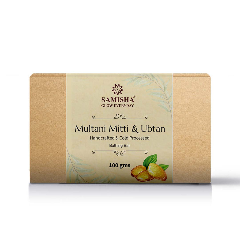 Samisha Organic Multani Mitti & Ubtan Soap | Grocsy