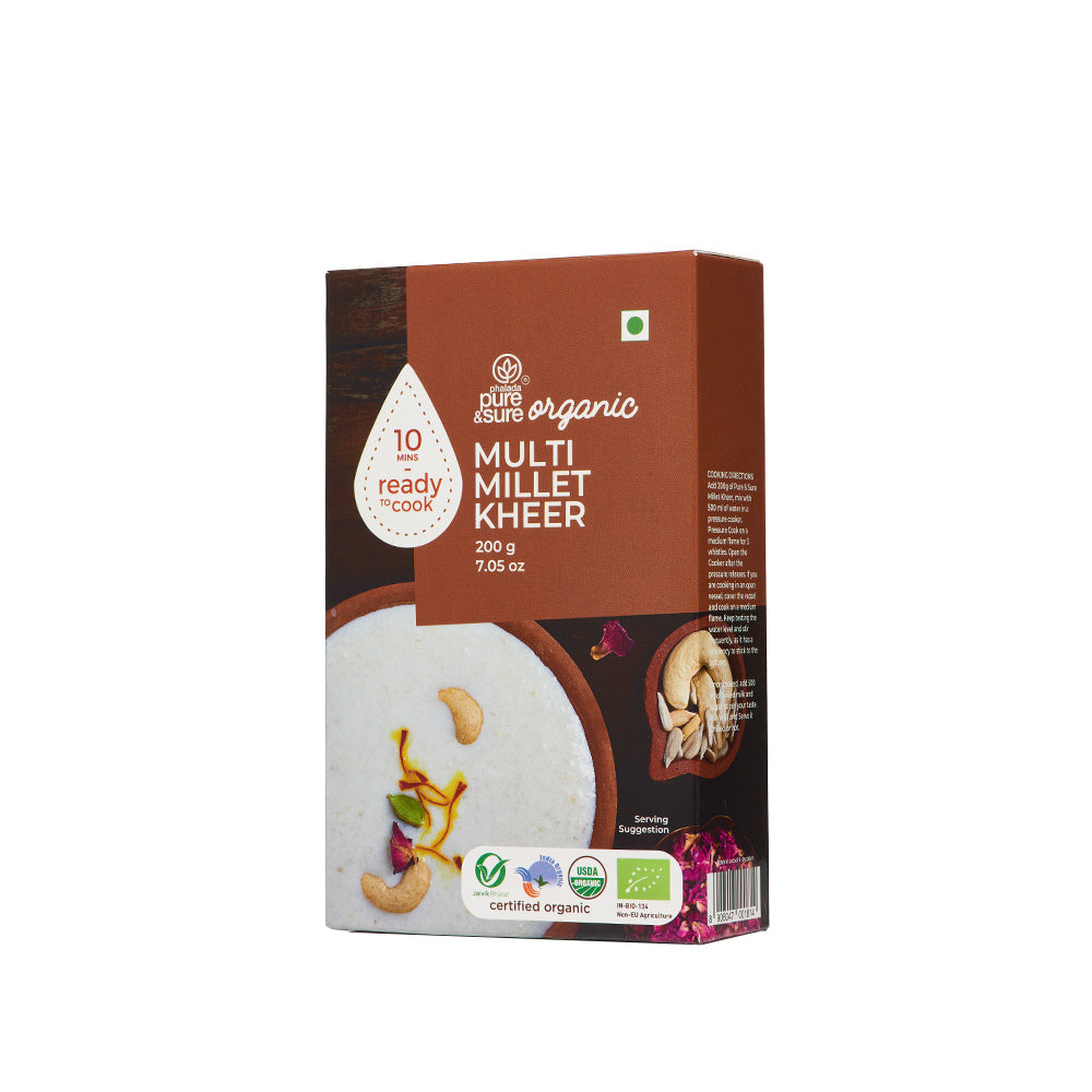 Pure & Sure Organic Multi Millet Kheer | Grocsy