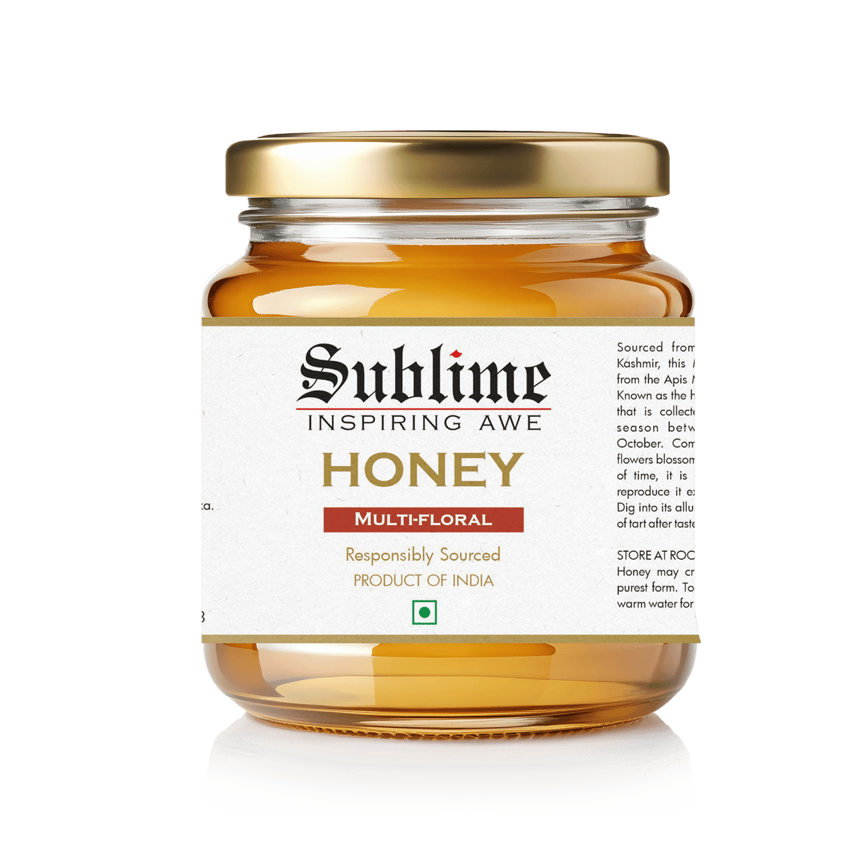 Sublime Inspiring Awe Multi Floral Honey | Grocsy