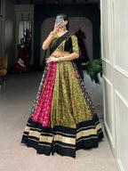 Lorenvalley Dola Silk And Pure Cotton with Dola Silk And Pure Cotton Lehenga Choli | Grocsy