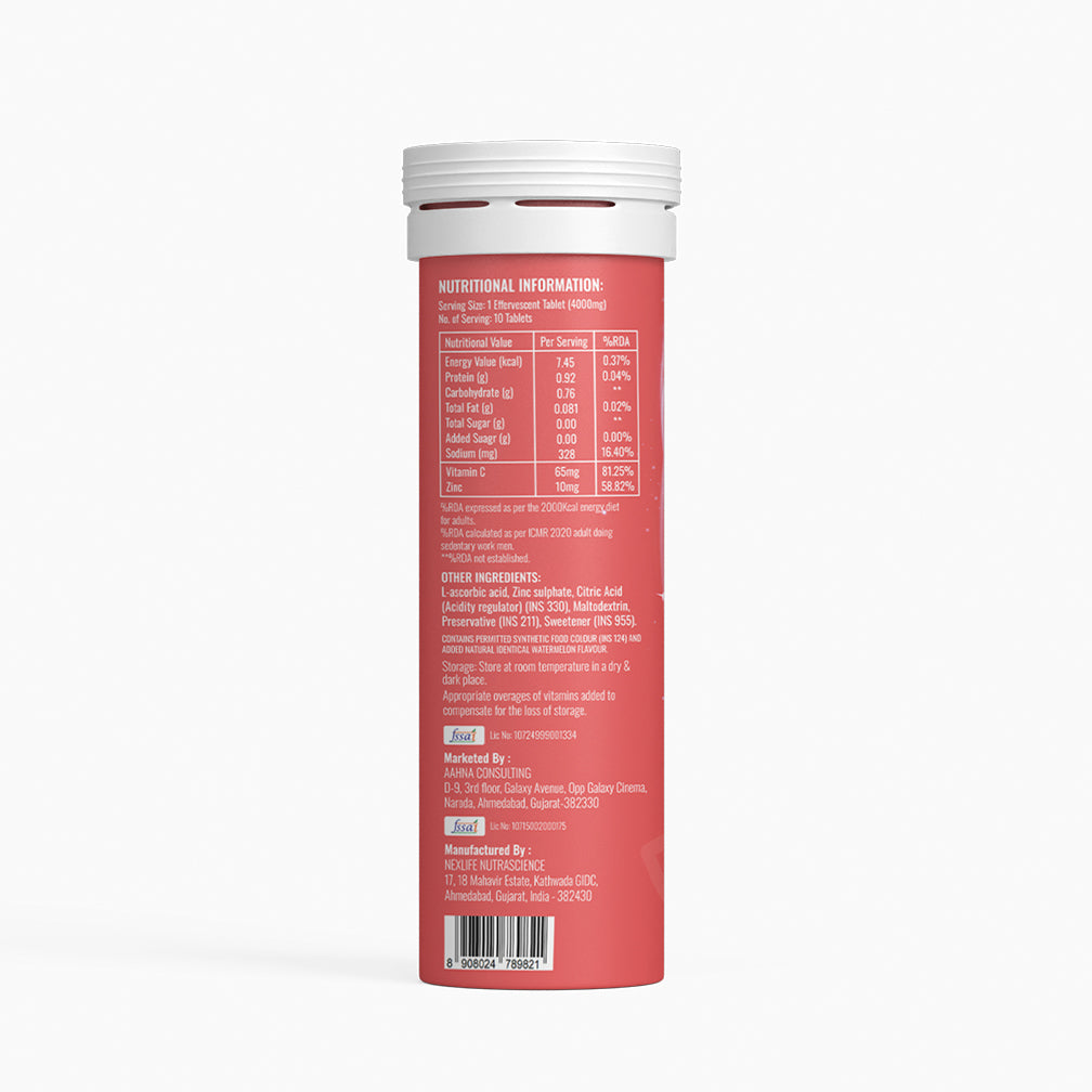 BOOSTIQ Pop & Spark Effervescent Tablets - Melon Musk | Grocsy