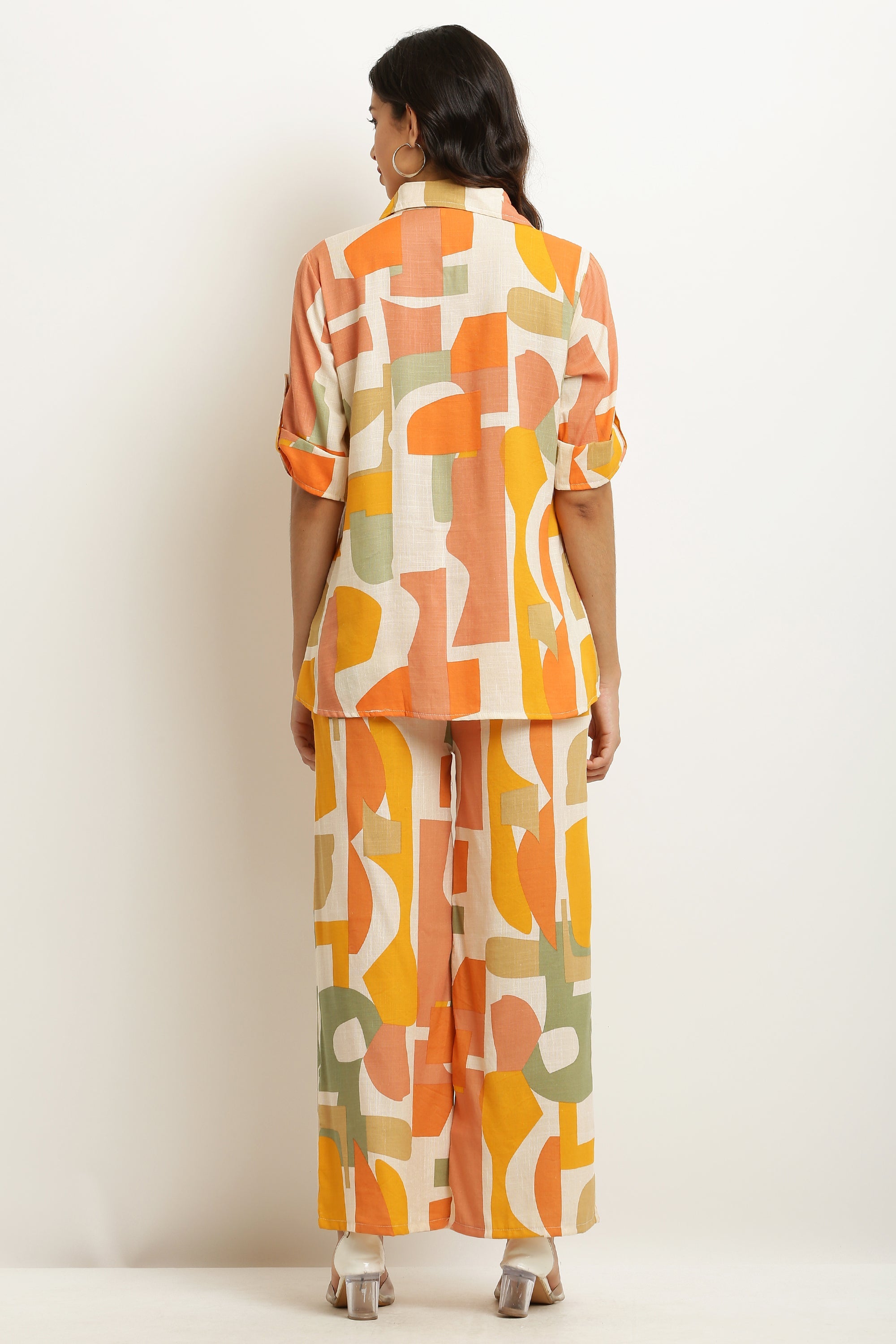 PAVONINE Mustard Color Doremon Printed Cord Set For Women | Grocsy