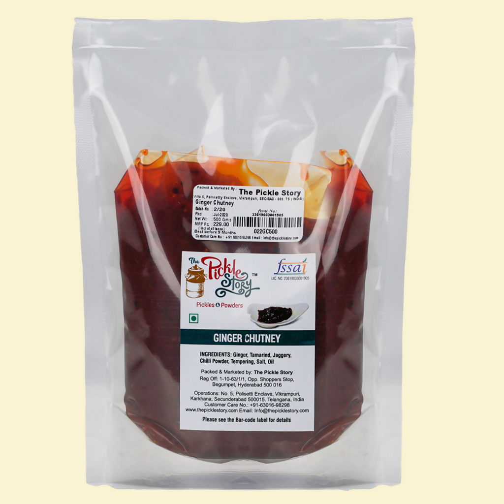 The Pickle Story Ginger Chutney
