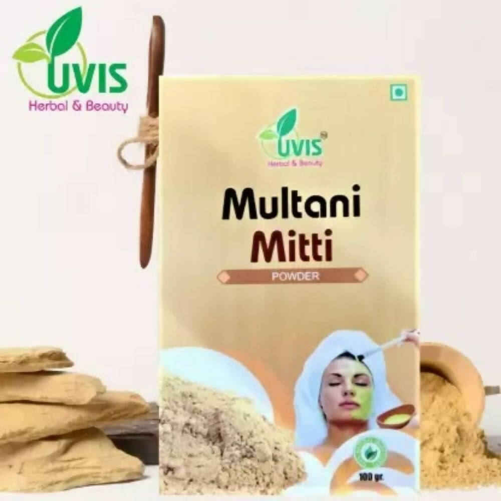UVIS Herbal & Beauty Multani Mitti Powder | Grocsy