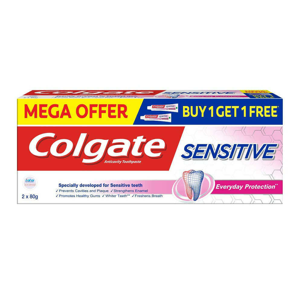 Colgate Sensitive Everyday Protection Toothpaste | Grocsy