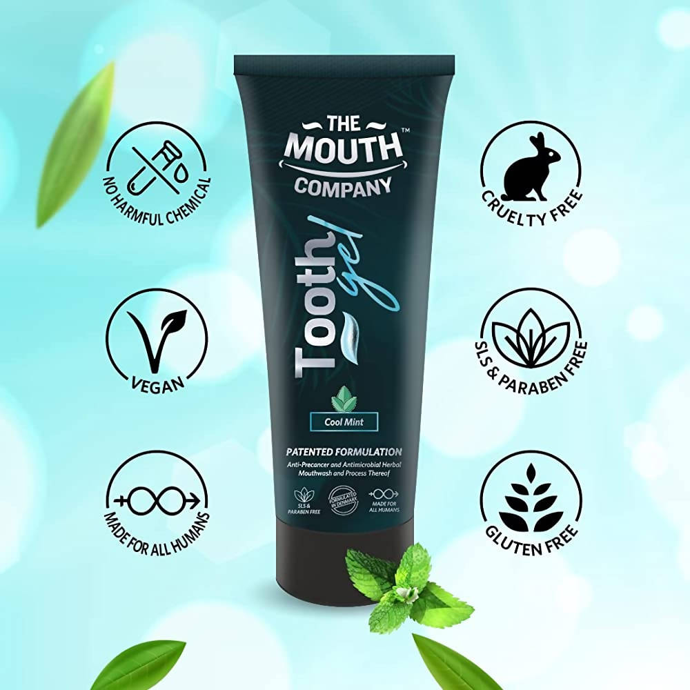 The Mouth Company Refreshing Cool Mint Toothgel | Grocsy