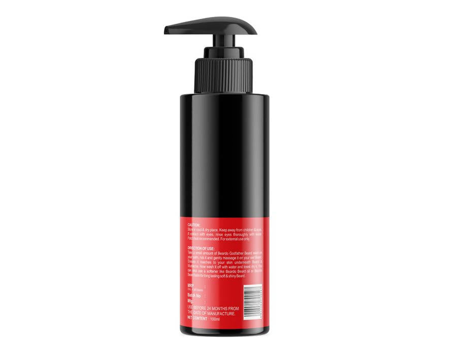 Beardo Godfather Beard Wash | Grocsy