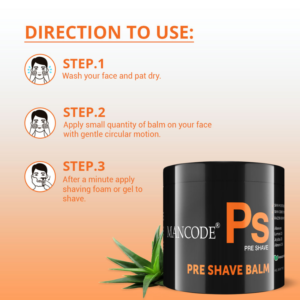 Mancode Pre-Shave Balm | Grocsy