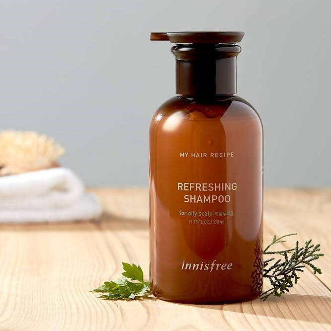 Innisfree My Hair Recipe Refreshing Shampoo for Oily Scalp | Grocsy