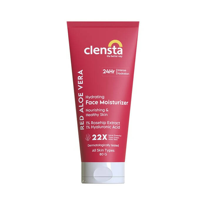 Clensta Red Aloe Vera Hydrating Face Moisturizer | Grocsy