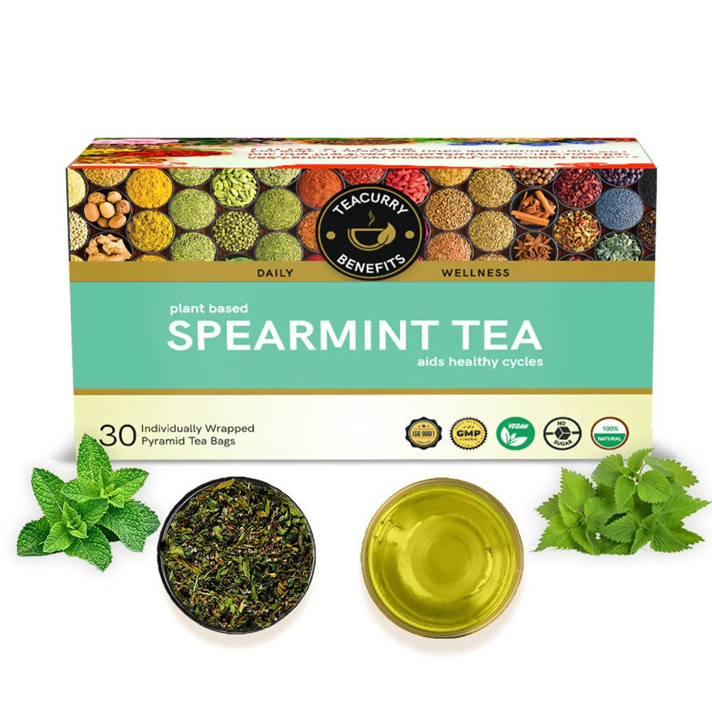 Teacurry Spearmint Leaf Tea | Grocsy