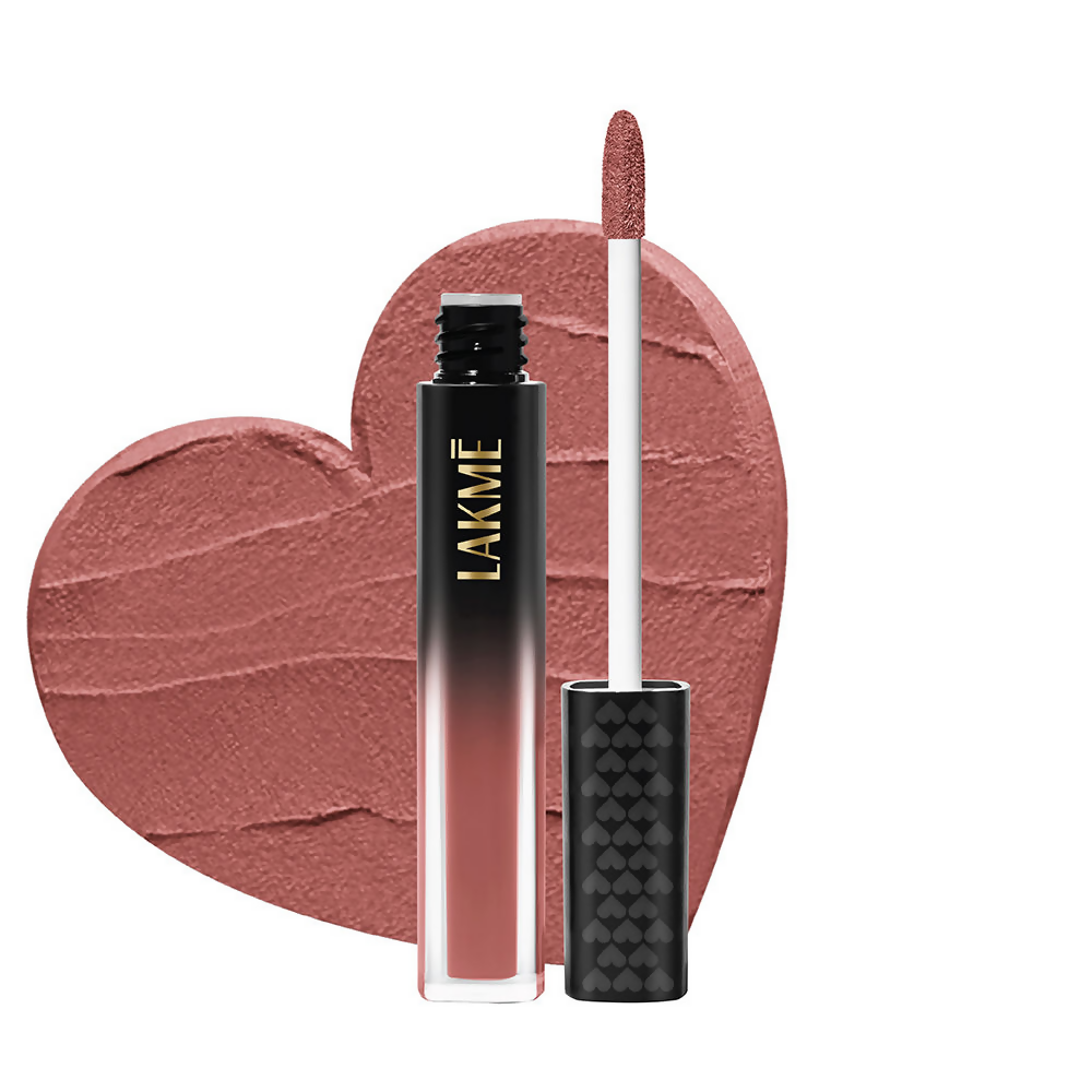 Lakme Xtraordin-Airy Velvet Matte Lip Mousse - Blush Nude | Grocsy