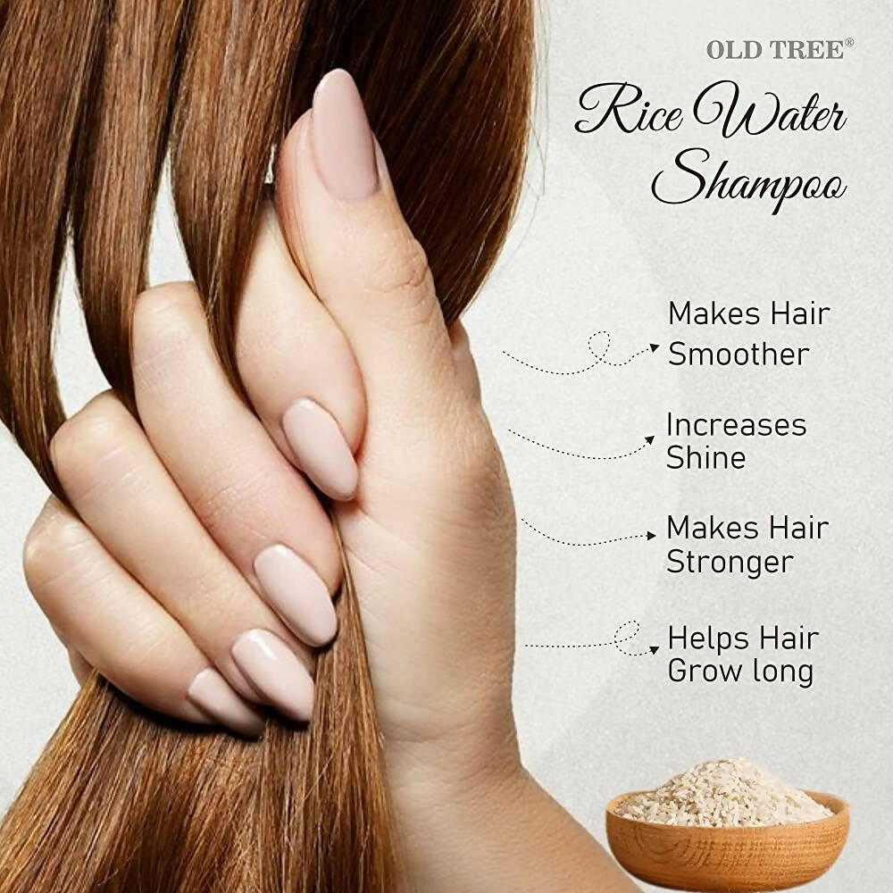 Old Tree Rice Water Shampoo for Damage Repair Hair | Grocsy