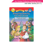 Jolly Kids My Golden Collection Volume 2 Sleeping Beauty and Other 4 in 1 Stories| Bedtime Story Book| Ages 2 - 8 Year | Grocsy