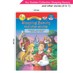 Jolly Kids My Golden Collection Volume 2 Sleeping Beauty and Other 4 in 1 Stories| Bedtime Story Book| Ages 2 - 8 Year | Grocsy