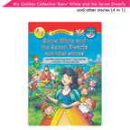 Jolly Kids My Golden Collection Volume 3 Snow White & The Seven Dwarfs & Other 4 in 1 Bedtime Stories| Ages 3-8 Year | Grocsy