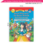 Jolly Kids My Golden Collection Volume 3 Snow White & The Seven Dwarfs & Other 4 in 1 Bedtime Stories| Ages 3-8 Year | Grocsy