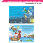Jolly Kids My Golden Collection Volume 3 Snow White & The Seven Dwarfs & Other 4 in 1 Bedtime Stories| Ages 3-8 Year | Grocsy