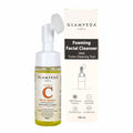 Glamveda Active Vitamin C Brightening & Collagen Boost Foaming Face Wash With Soft Silicone Brush | Grocsy