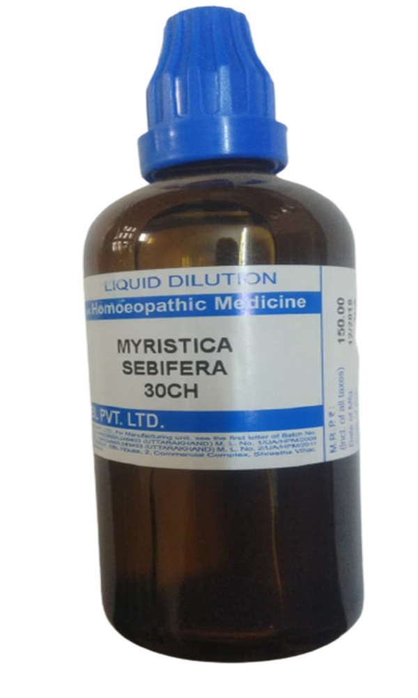 SBL Homeopathy Myristica Sebifera Dilution | Grocsy