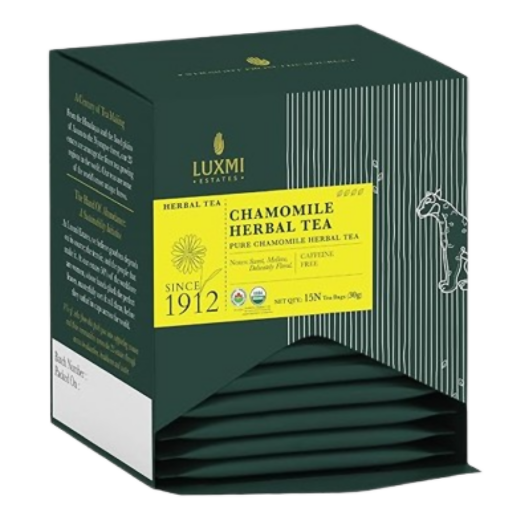 Luxmi Estates Organic Chamomile Herbal Infusion | Grocsy