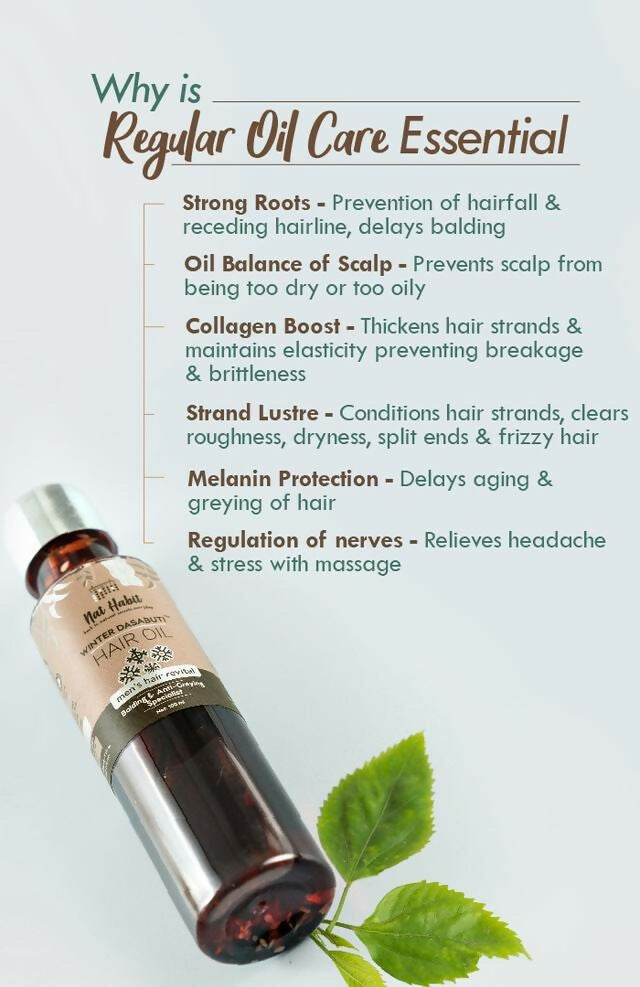 Nat Habit Men's Revital Winter Hair Oil | Grocsy