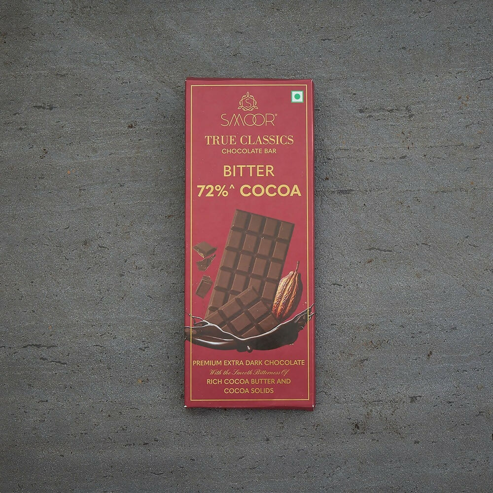 Smoor True Classics 72% Cocoa Extra Dark Chocolate | Grocsy