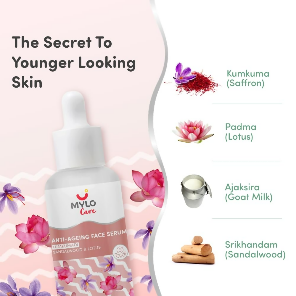 Mylo Care Veda Kumkumadi Face Serum | Grocsy