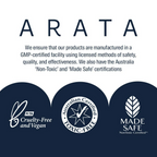 Arata Natural Oil Control Shower Power Set For Women & Men | Grocsy