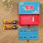 American Diamond Rakhi Set & 5 Star Chocolates | Grocsy