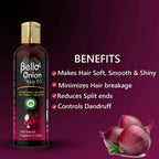 Bello Herbals Onion Hair Oil | Grocsy
