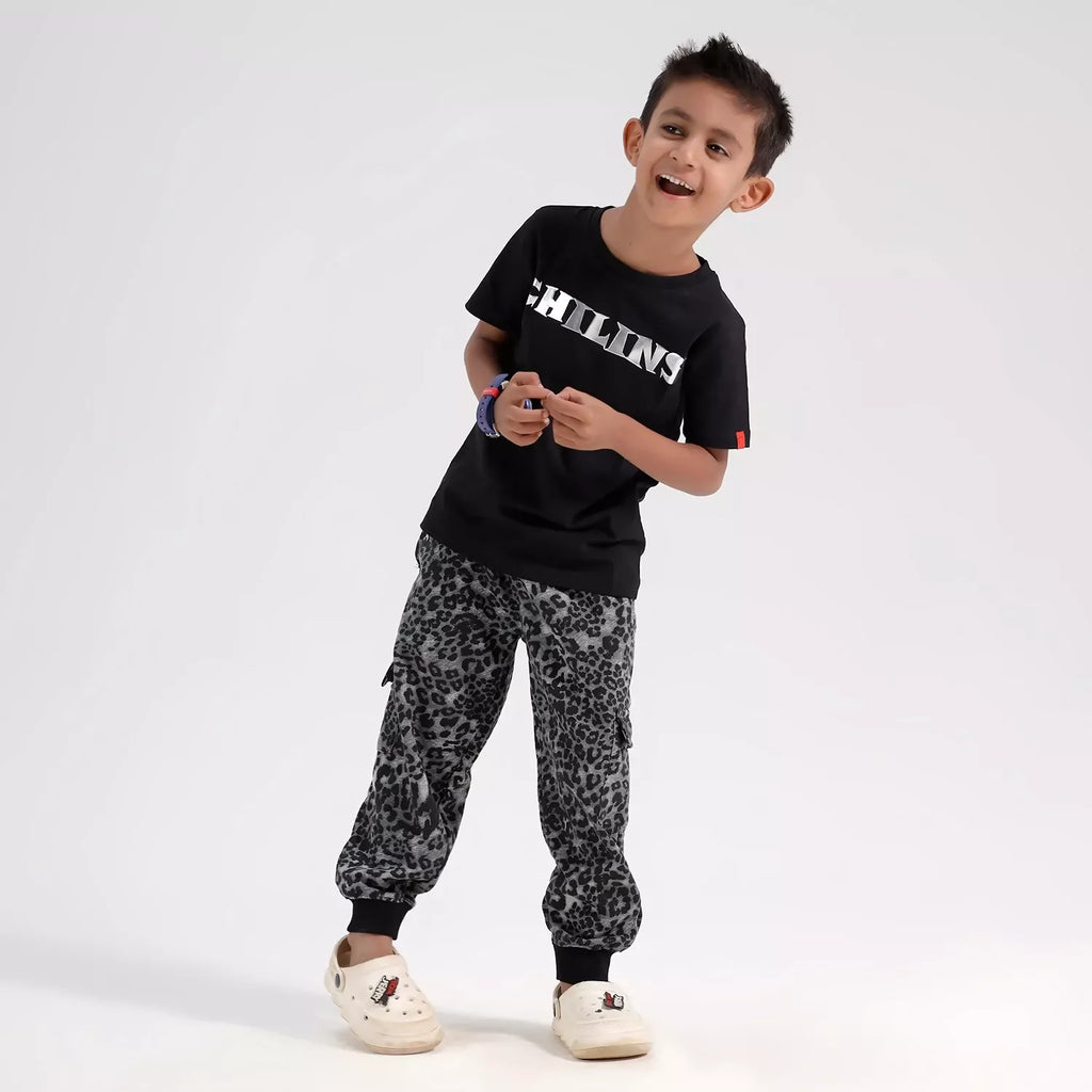 Chilins Cotton Joggers Track Pant For Boy & Girls | Grocsy
