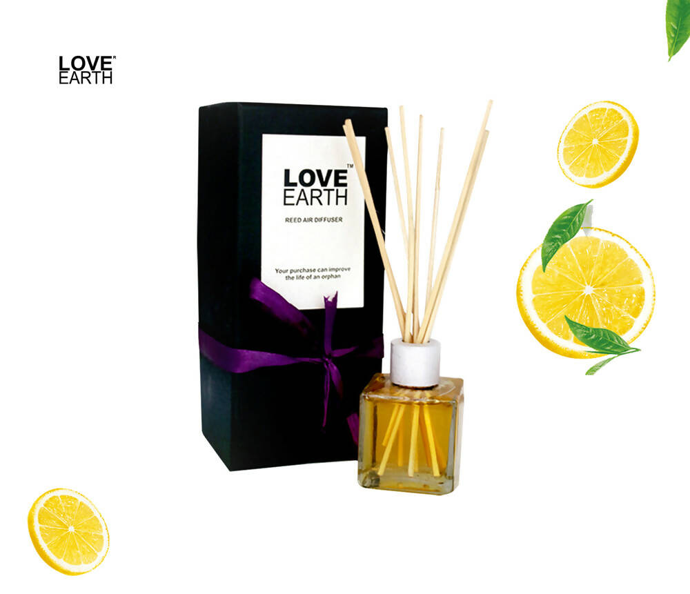 Love Earth Reed Diffuser- Lemon | Grocsy