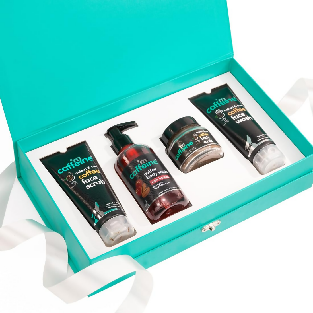 mCaffeine Shower Temptations Gift Set Kit For Women & Men | Grocsy