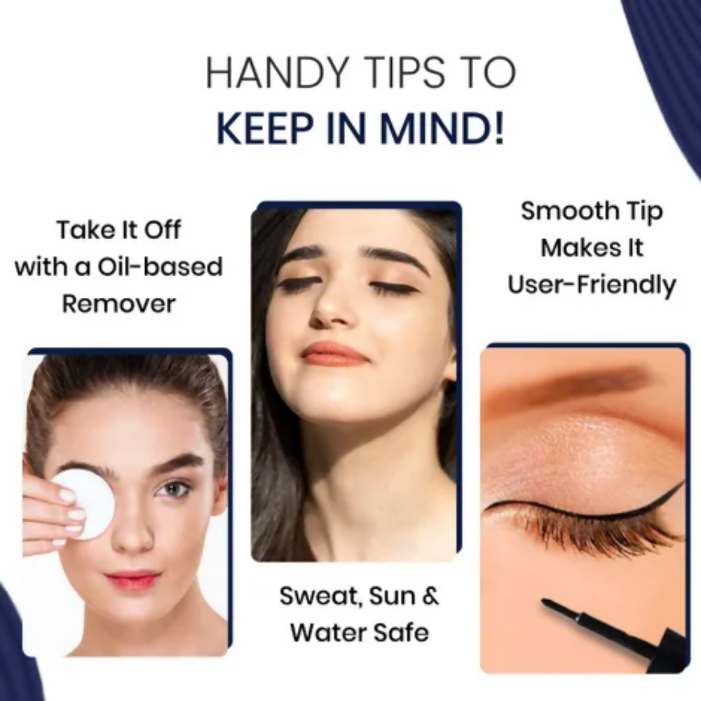 NY Bae Truly Matte Liquid Eyeliner - Nice Navy | Grocsy