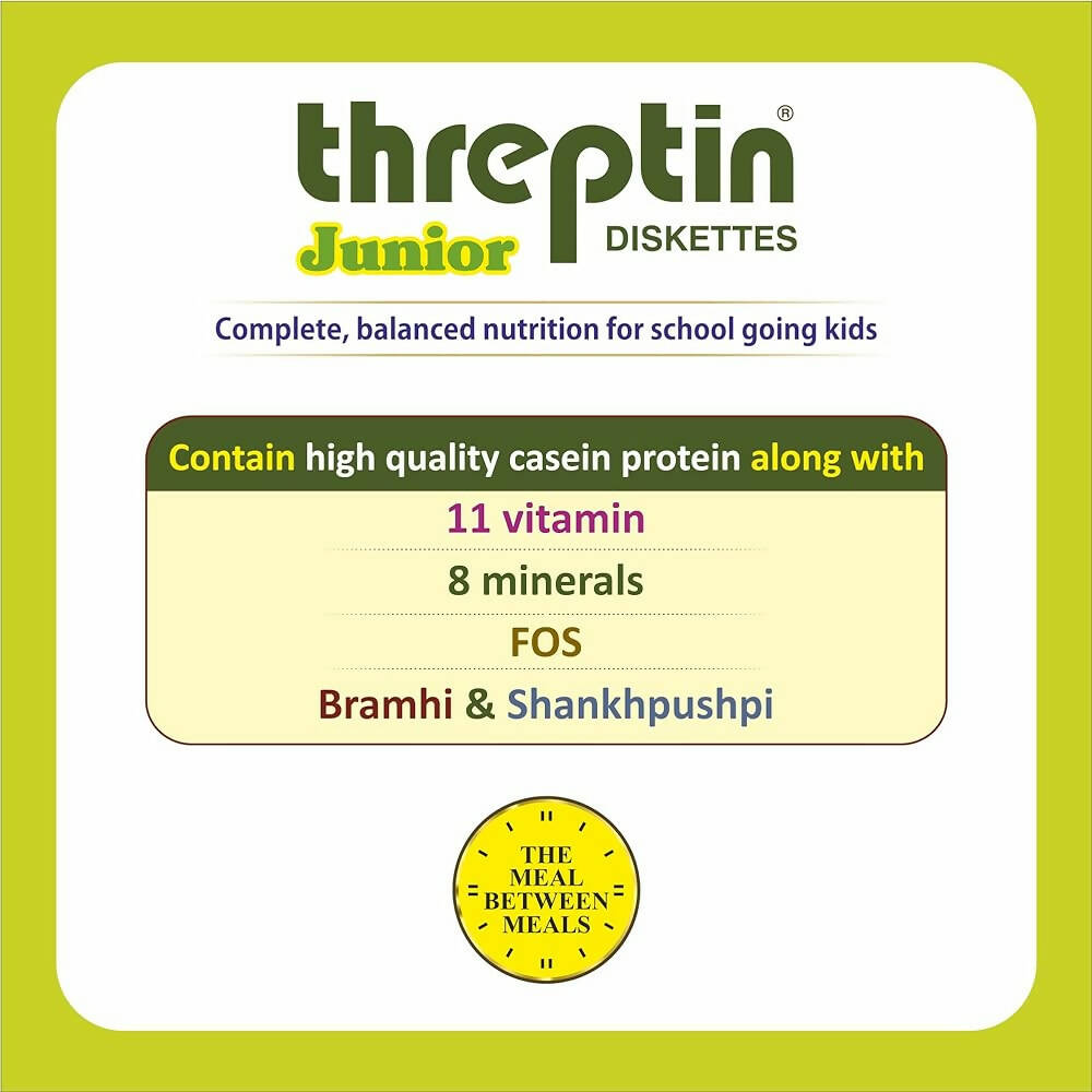 Threptin Junior Diskettes - Kesar Pista | Grocsy