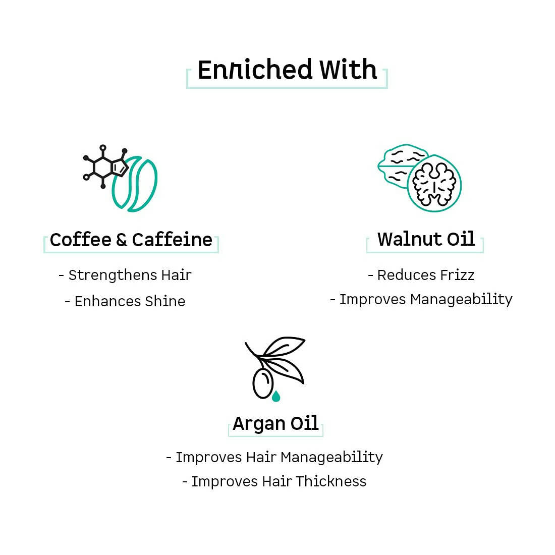 mCaffeine Naked & Raw Coffee Hair Serum | Grocsy