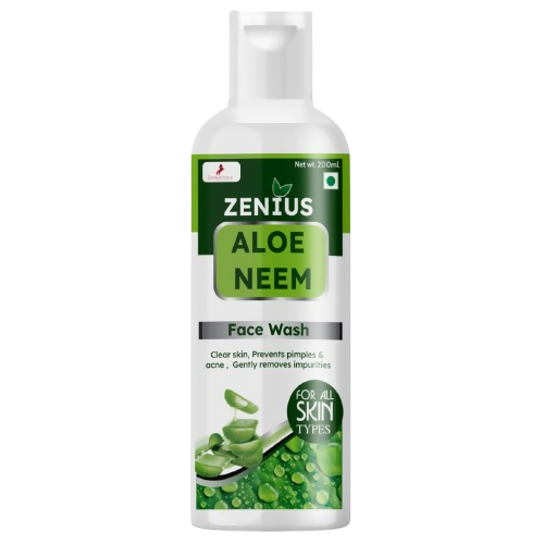Zenius Aloe Neem Facewash for face Acne & Pimple | Grocsy
