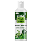 Zenius Aloe Neem Facewash for face Acne & Pimple | Grocsy