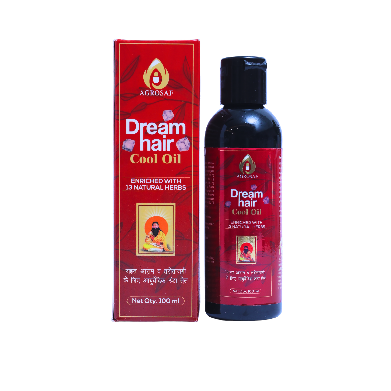 Agrosaf Dream Cool Hair Oil | Grocsy