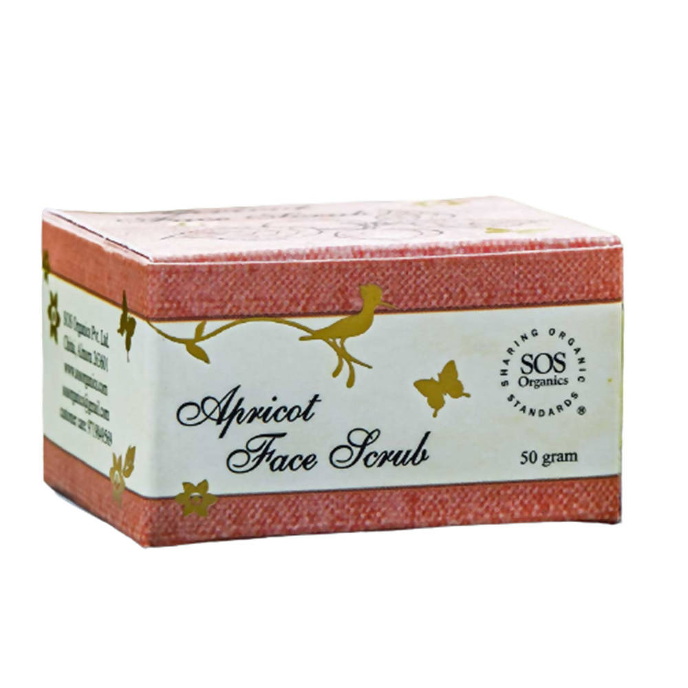 SOS Organics Apricot Face Scrub | Grocsy